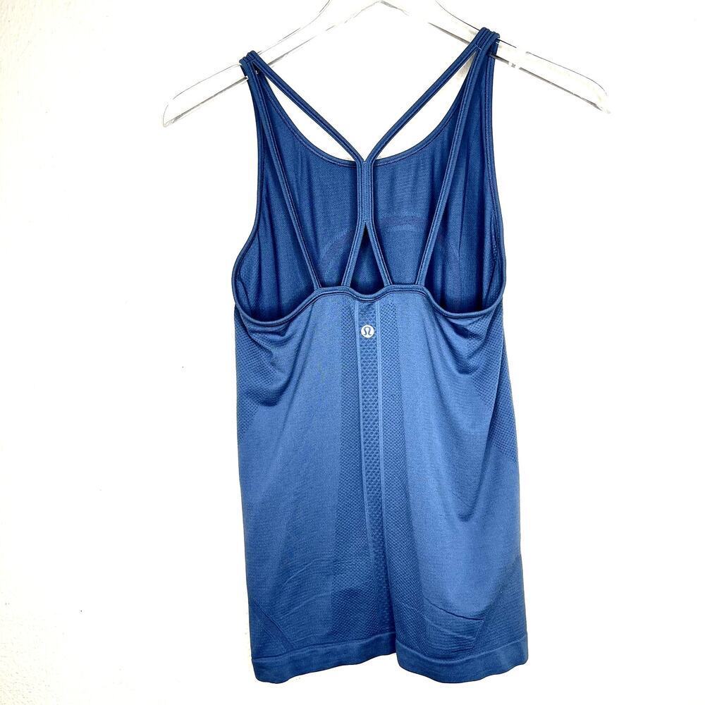 Lululemon Swiftly Tech Strappy Tank Top Blue 6